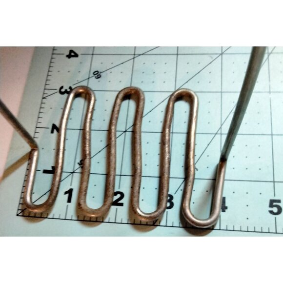 Wood Handle Potato Masher Stainless Steel Wire Rustic Vintage Kitchen Utensil - Picture 5 of 6